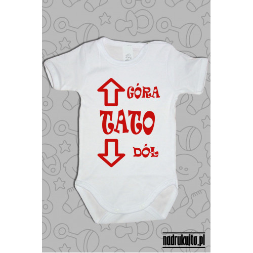 Tato - góra / dół - instrukcja ubierania