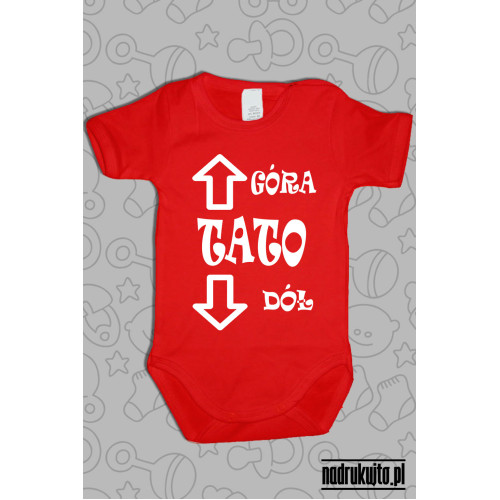 Tato - góra / dół - instrukcja ubierania