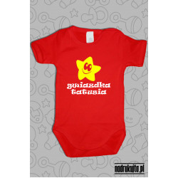 Gwiazdka Tatusia - body z nadrukiem