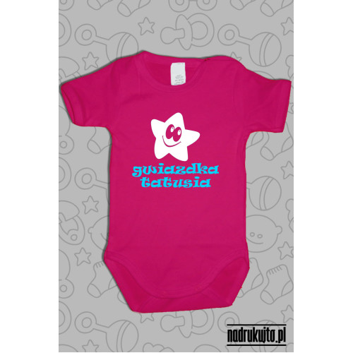 Gwiazdka Tatusia - body z nadrukiem