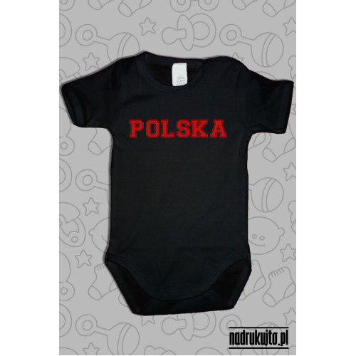 POLSKA - body dziecięce z nadrukiem