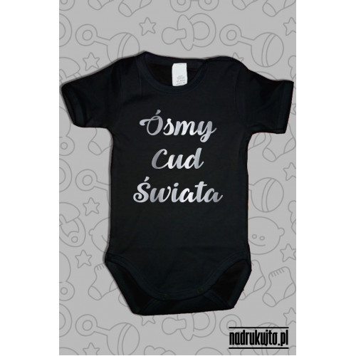 Ósmy cud świata - Body dziecięce z nadrukiem