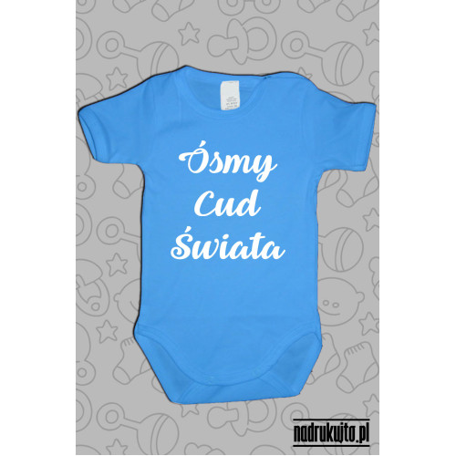 Ósmy cud świata - Body dziecięce z nadrukiem