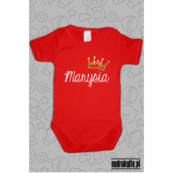 Body z imieniem - Body dziecięce z nadrukiem