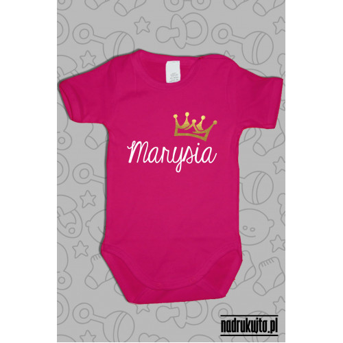 Body z imieniem - Body dziecięce z nadrukiem