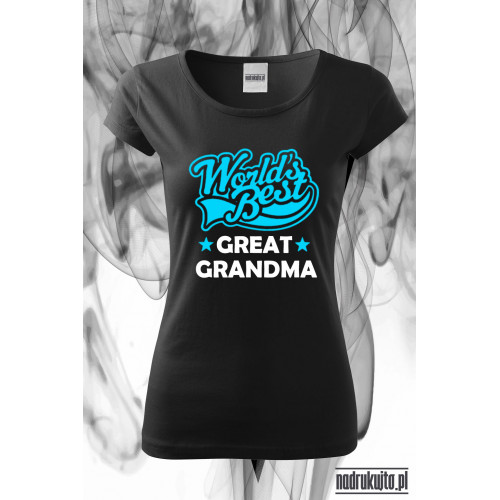 Great Grandma - Koszulka z nadrukiem