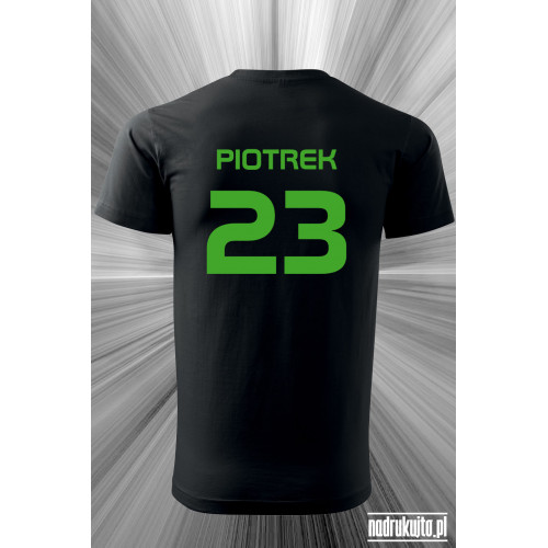 Imię i numer - koszulka dla chłopaka