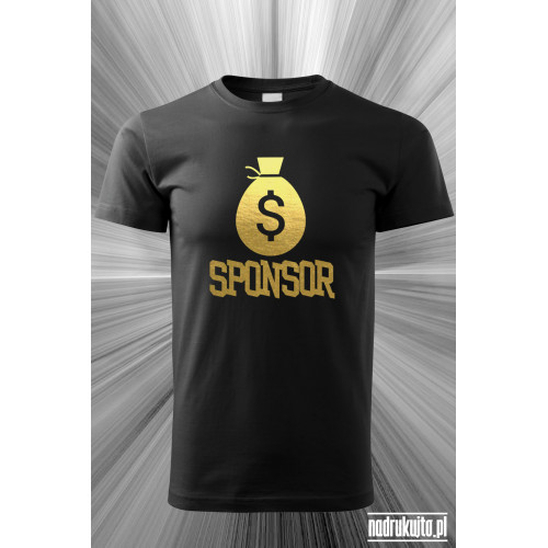 Sponsor - Koszulka z nadrukiem