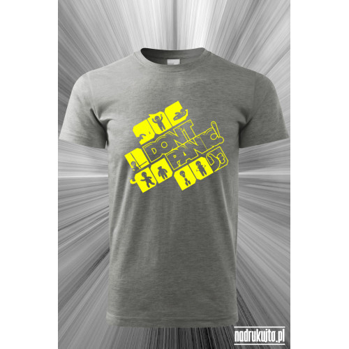 Don't panic - koszulka z nadrukiem