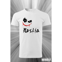 Bestia - koszulka męska z nadrukiem