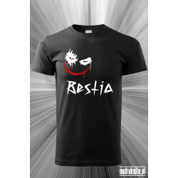 Bestia - koszulka męska z nadrukiem