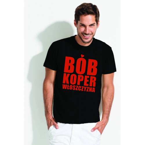 BÓB, KOPER, WŁOSZCZYZNA - Koszulka z nadrukiem