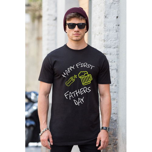Koszulka na Dzień Taty - Happy First Fathers Day