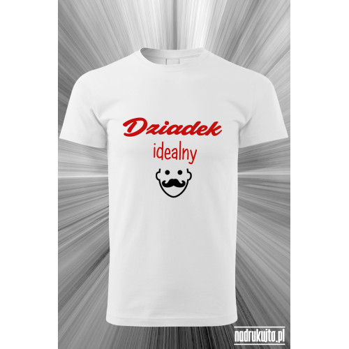Dziadek idealny - Koszulka z nadrukiem